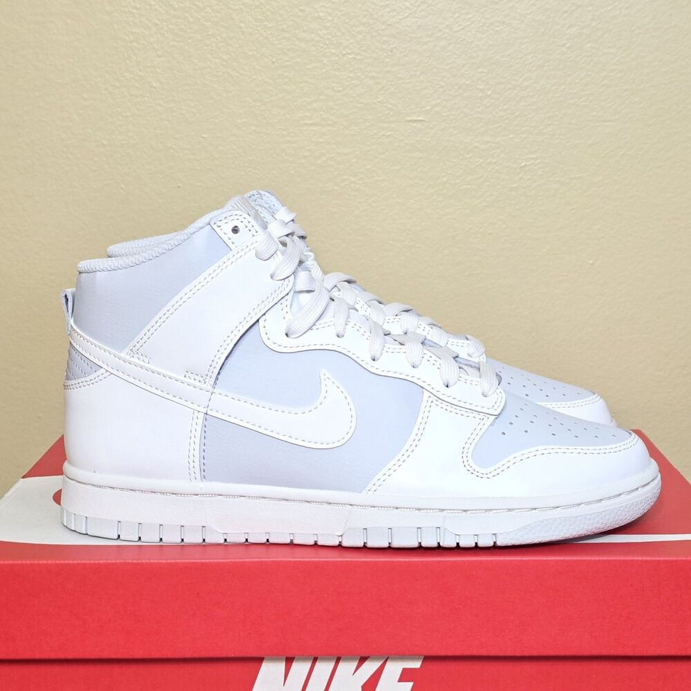 Nike Dunk High Summit White Pure Platinum DJ6189-100 Men's Size 7.5 Women's 9
